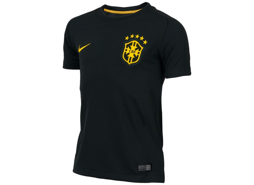 Camisa Jogo Brasil III 2014 Infantil s/nº Nike