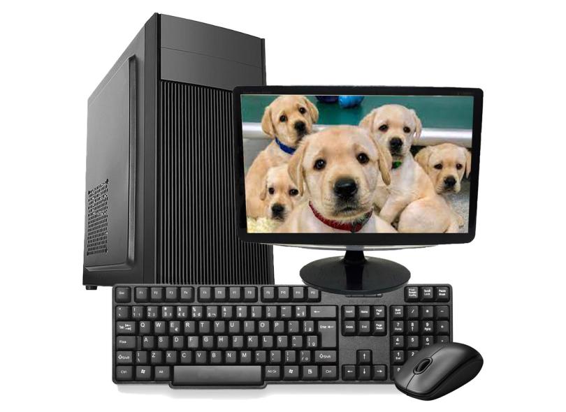 Computador Pc Completo I5 4Gb Ssd 240Gb Monitor