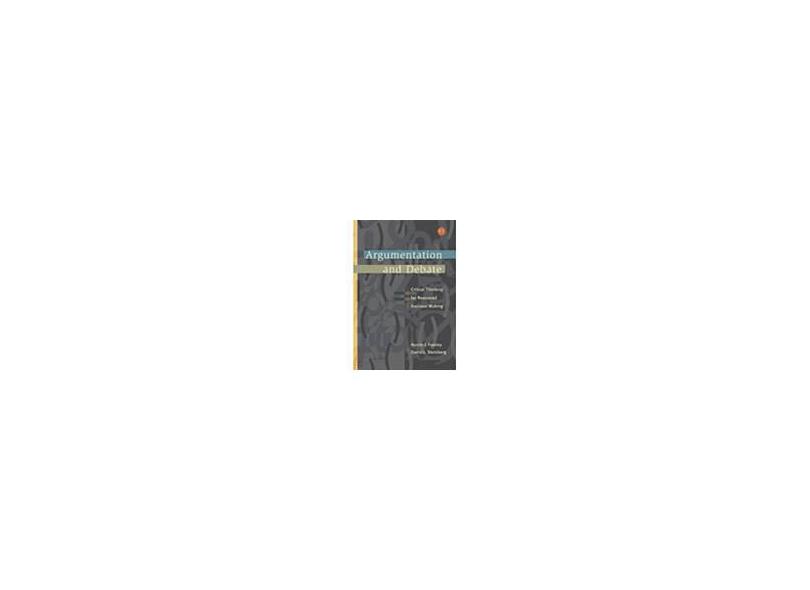 Argumentation and Debate (with InfoTrac) - Austin J. Freeley - 9780534515102