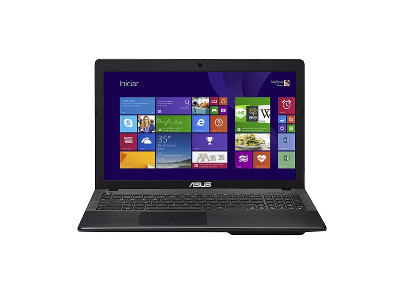 Notebook Asus AMD E1 2100 4 GB de RAM HD 500 GB LED 15.6 " Windows 8 X552EA
