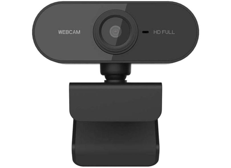 Webcam Full HD 1080p Com Microfone Para PC Computador