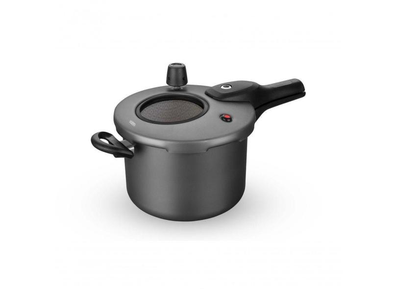 Panela De Pressão C/ Visor L Superior 4.5l Grafite 6600