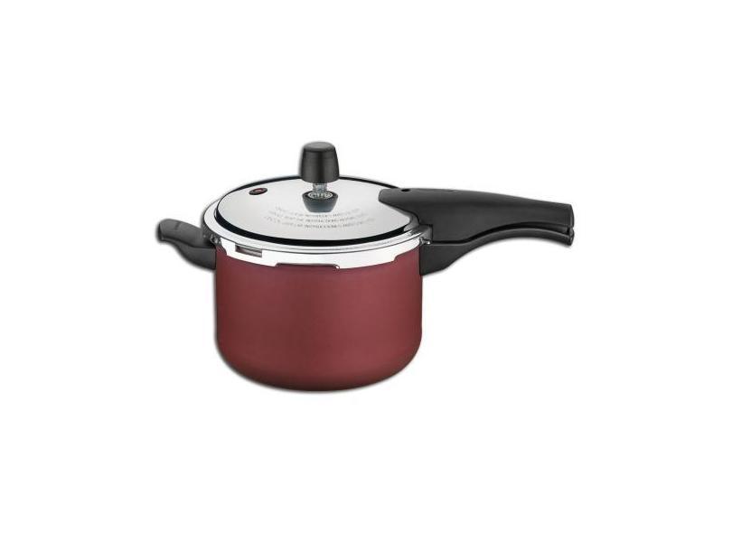 Panela De Pressão Vancouver 4,5L Tramontina Antiaderente Vermelho Cód.