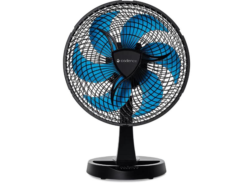 Ventilador de Mesa Cadence New Windy VTR560 30 cm 6 Pás 3 Velocidades