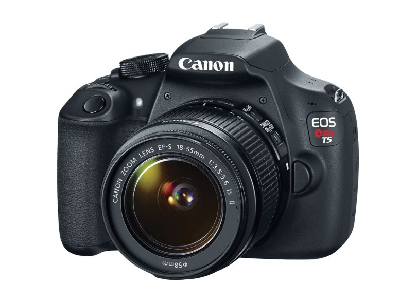 Câmera Digital DSLR(Profissional) Canon EOS 18 MP Full HD Rebel T5