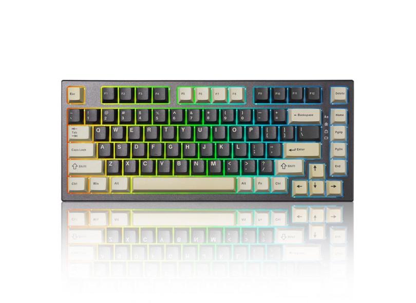 Teclado para jogos yunzii RT80 Rapid Trigger Hall Effect Black