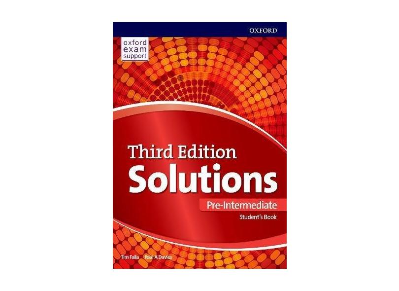 Solutions: Pre-Intermediate: Student's Book and Online Practice Pack - Tim Falla - 9780194510707