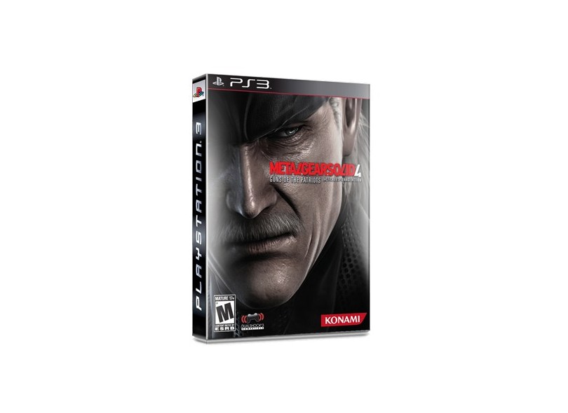 Jogo Metal Gear Solid 4: Guns of the Patriots Konami PS3