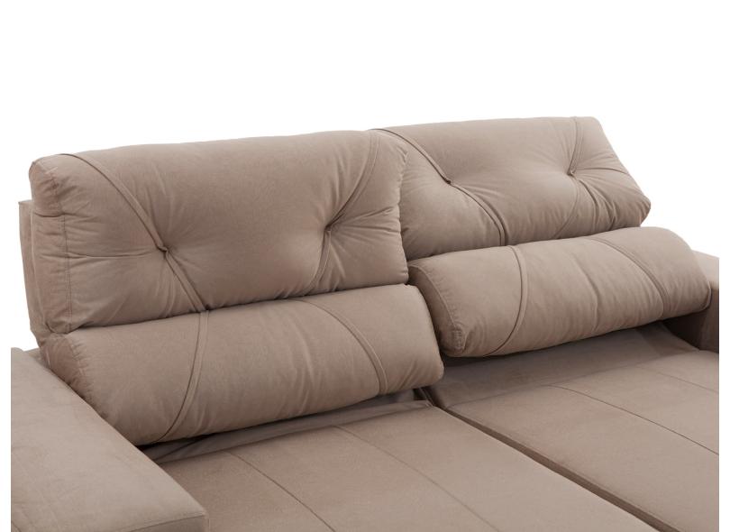 Conjunto 2 e 3 lugares Retrátil Reclinável Suede Phormatta Evolution Somopar