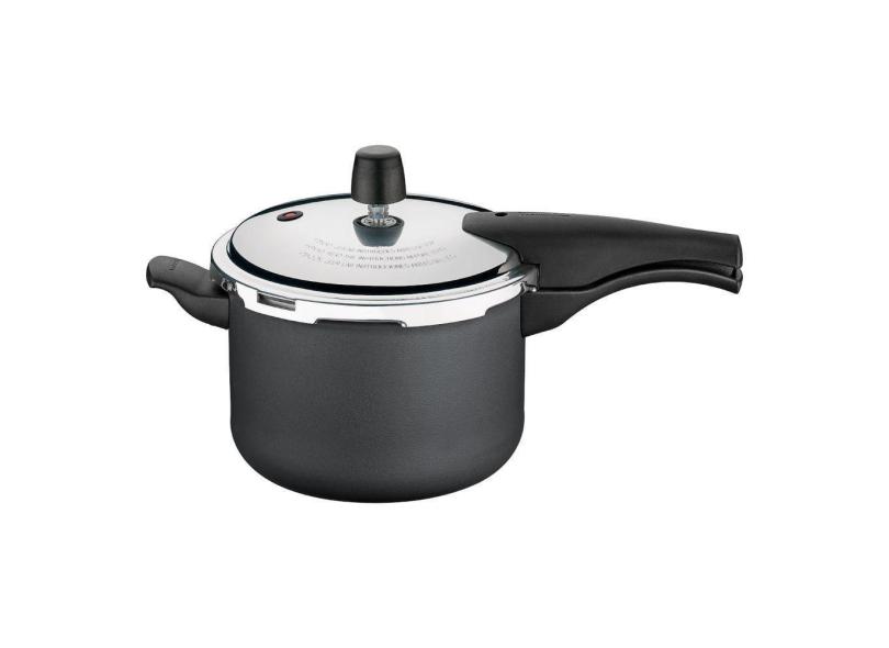 Panela De Pressão Tramontina Vancouver Em Alumínio Antiaderente Starflon Max Grafite 20 Cm 4,5 L
