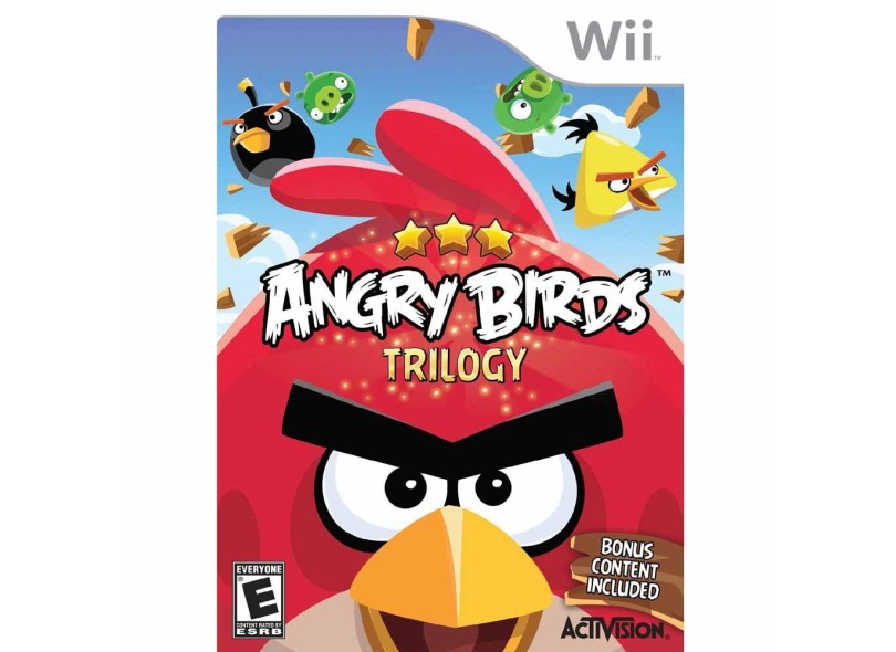 Jogo Angry Birds: Trilogy Wii Activision