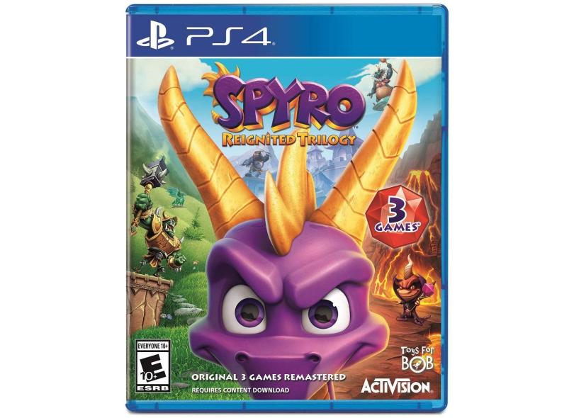Jogo Spyro Reignited Trilogy PS4 Activision