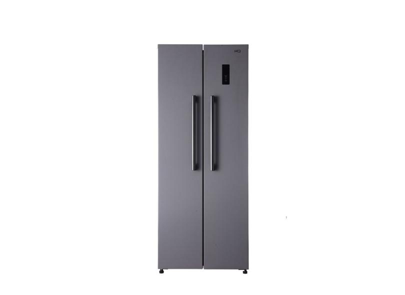 Geladeira HQ HQ-460SBSFF Frost Free Side by Side 460 Litros Inox