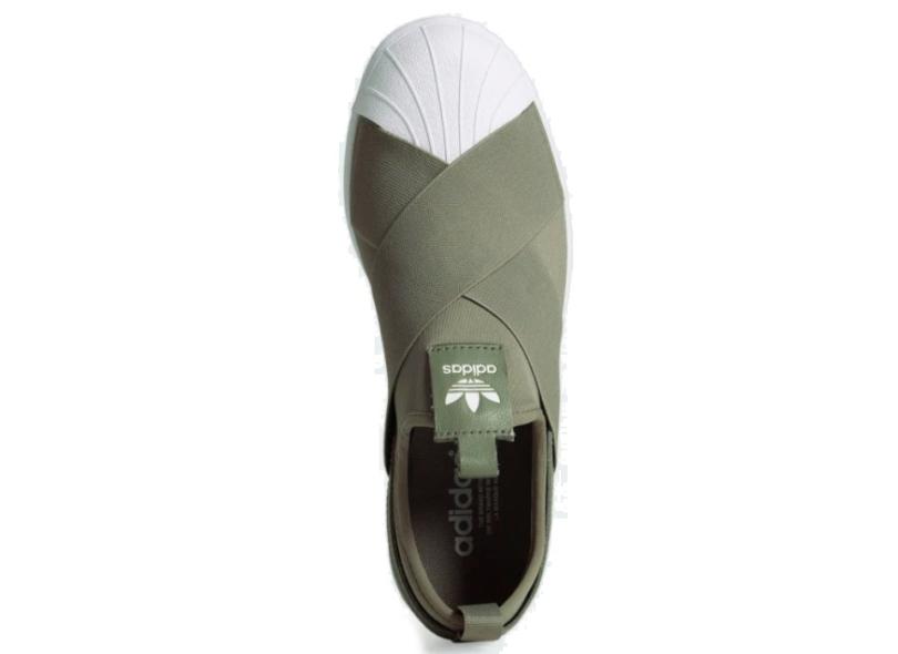 Tenis adidas slip store on preto feminino