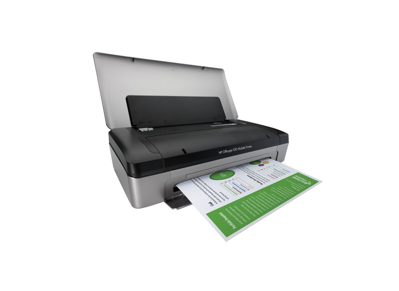 Impressora HP Officejet Officejet 100 Jato de Tinta Colorida Sem Fio