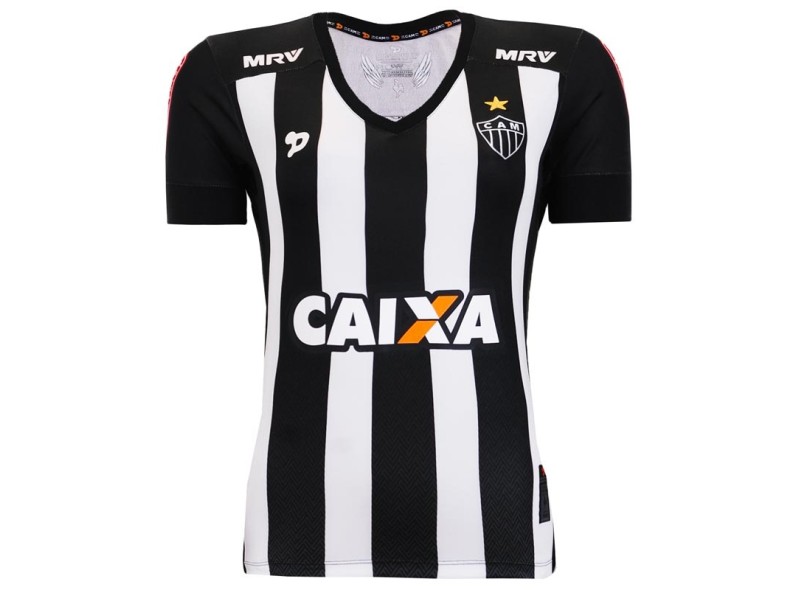 Camisa Torcedor feminina Atlético Mineiro I 2016 com Número Dryworld