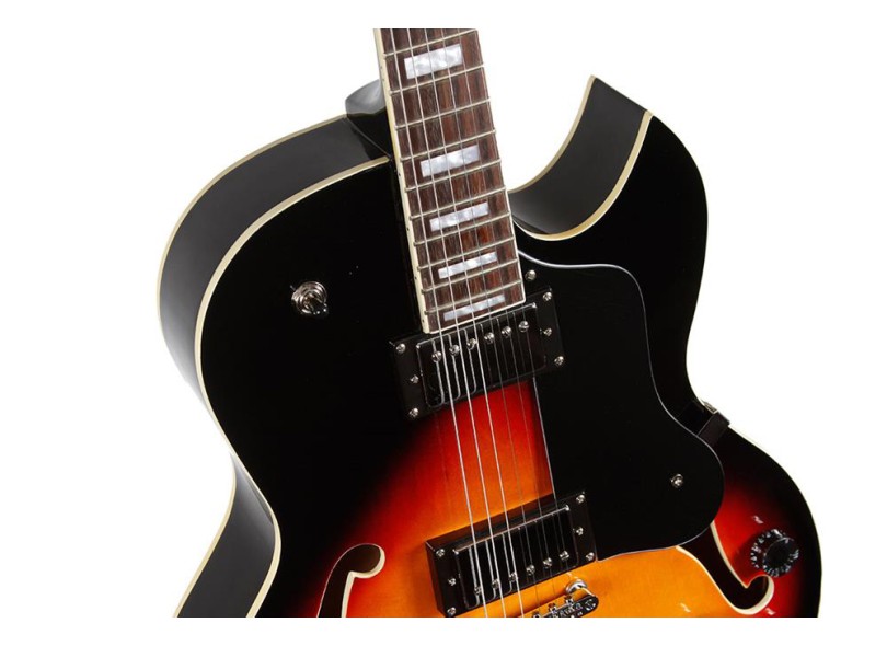 Guitarra Semiacústia L5S Waldman GHS 140
