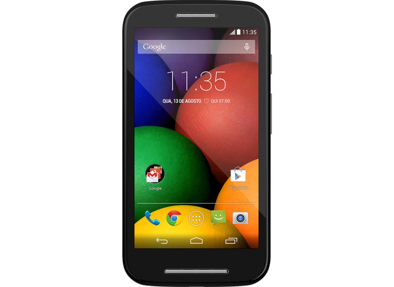 Smartphone Motorola Moto E E XT1021 4GB Qualcomm Snapdragon 200 5,0 MP  Android  (Kit Kat) 3G Wi-Fi com o Melhor Preço é no Zoom
