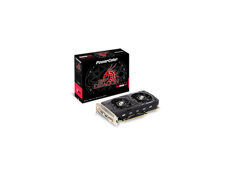 Placa de Video ATI Radeon RX 460 4 GB GDDR5 128 Bits PowerColor AXRX 460 2GBD5-DH/OC