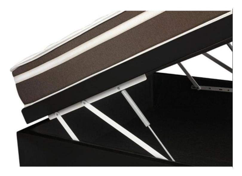 Cama Box Baú Casal com Colchão Classic Superlastic Anjos Colchões