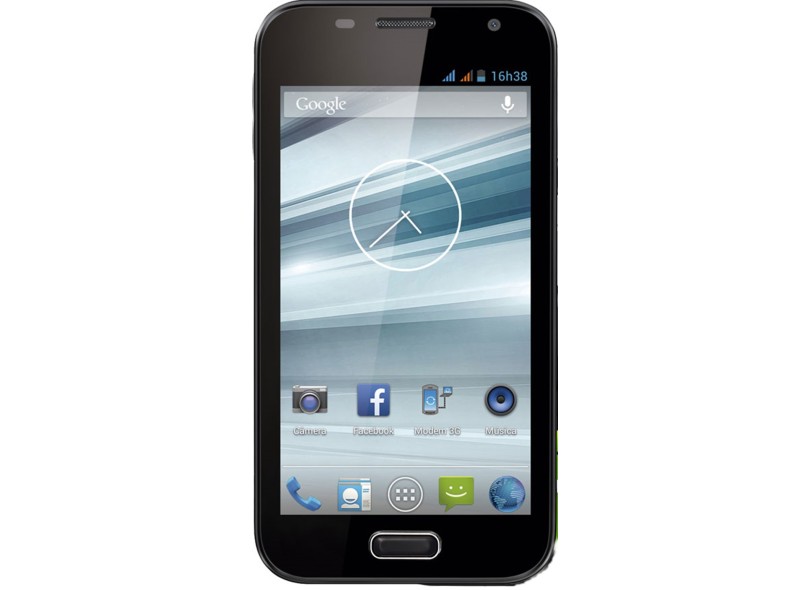 Smartphone Multilaser MS4 P3248 Câmera 8,0 MP 2 Chips 4GB Android 4.2 (Jelly Bean Plus) Wi-Fi 3G