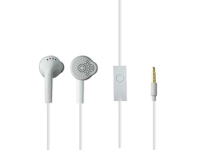 Fone de Ouvido Samsung Stereo Branco P2