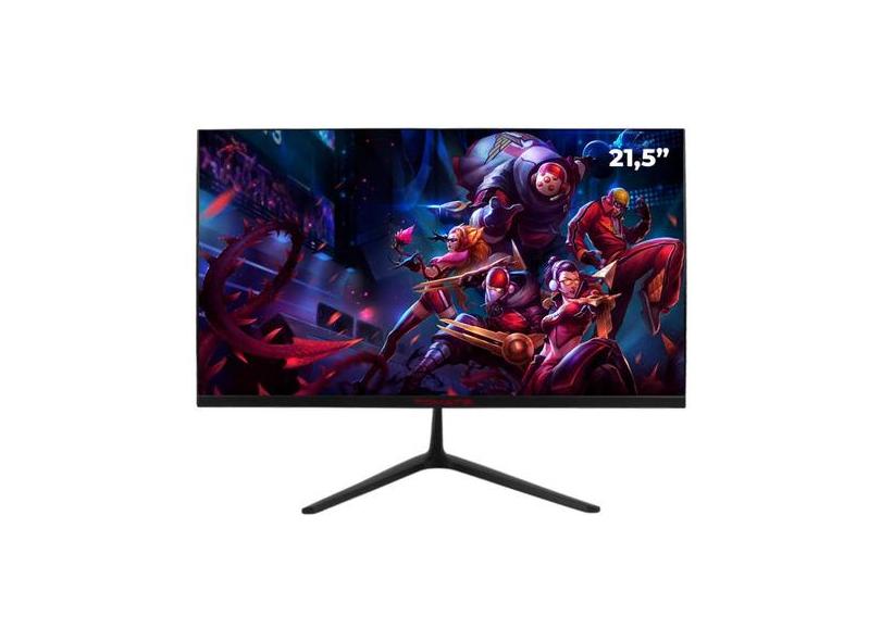 Monitor Gamer Tela Fina Led 21,5'' 75hz Painel Ips Full Hd MTM-1121