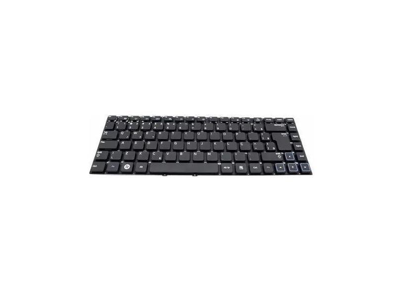 TECLADO NOVO PARA NOTEBOOK SAMSUNG 300e E4a-a02jm ABNT 2 COM Ç COR PRE