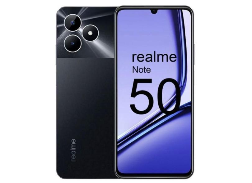 Smartphone Realm Not 50 64Gb 3Gb Ram Preto - Global