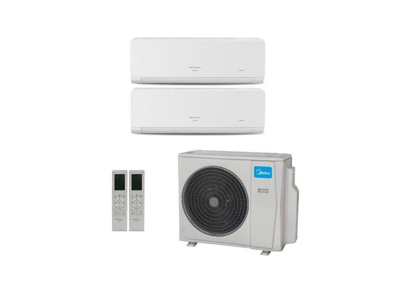 Ar-Condicionado Multi Split Inverter Springer Midea 27.000 (2x Evap HW 18.000) Quente/Frio 220V