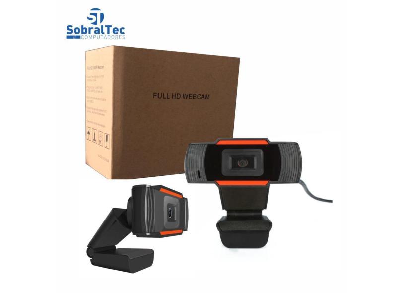 Webcam Full Hd 1080 Pixels Usb 2.0 Com Microfone Embutido