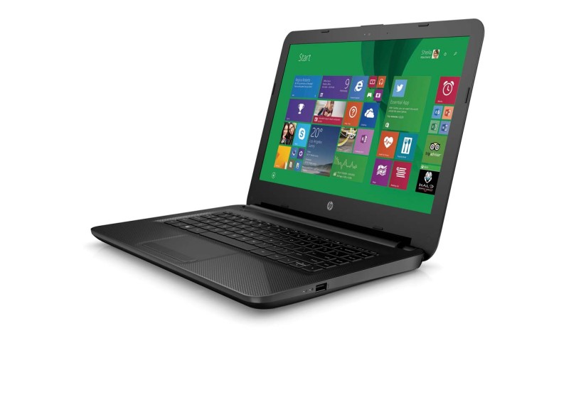 Notebook HP Intel Celeron N3050 4 GB de RAM HD 500 GB LED 14 " Windows 10 Home 14-AC102BR