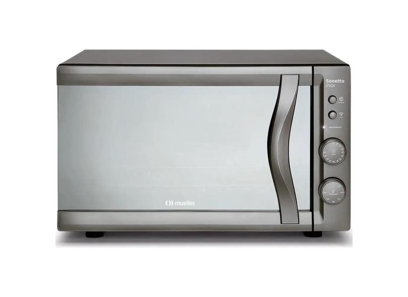 Forno Elétrico de Bancada Mueller 44 Litros Sonetto Espelhado G3 - 127V