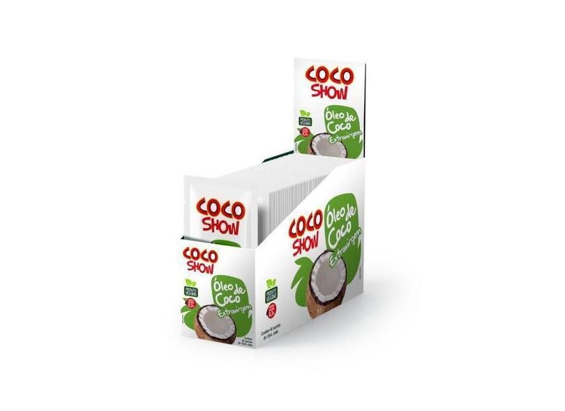 Óleo De Coco Extra Virgem Em Sachê Coco Show (40X 15ml) - Copra