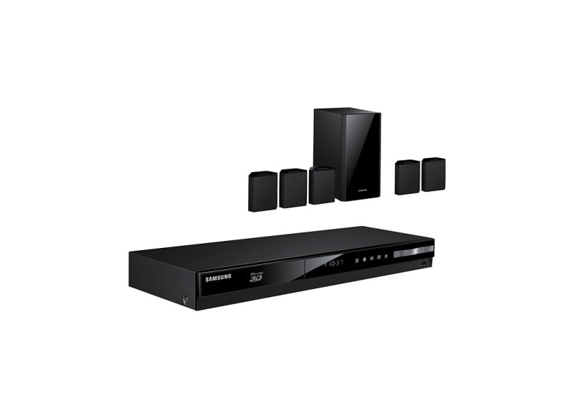 Home Theater Samsung com Blu-Ray 3D 500 W 5.1 Canais HT-F4500