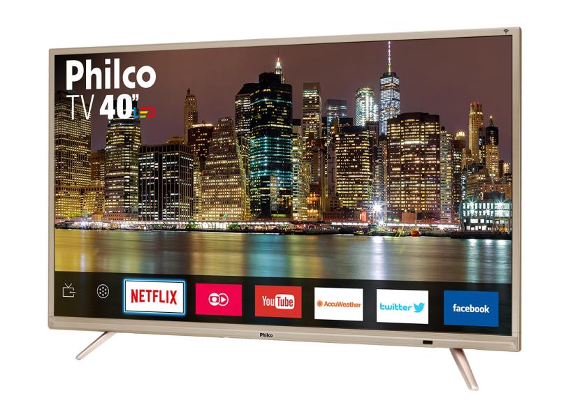 Smart TV TV LED 40 " Philco Full Netflix PTV40E60SNC 3 HDMI