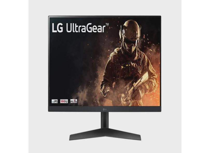 Monitor LG 24 led/ips fhd 144HZ 1MS hdmi vga Freesync Vesa - 24GN60R-B. AWZM