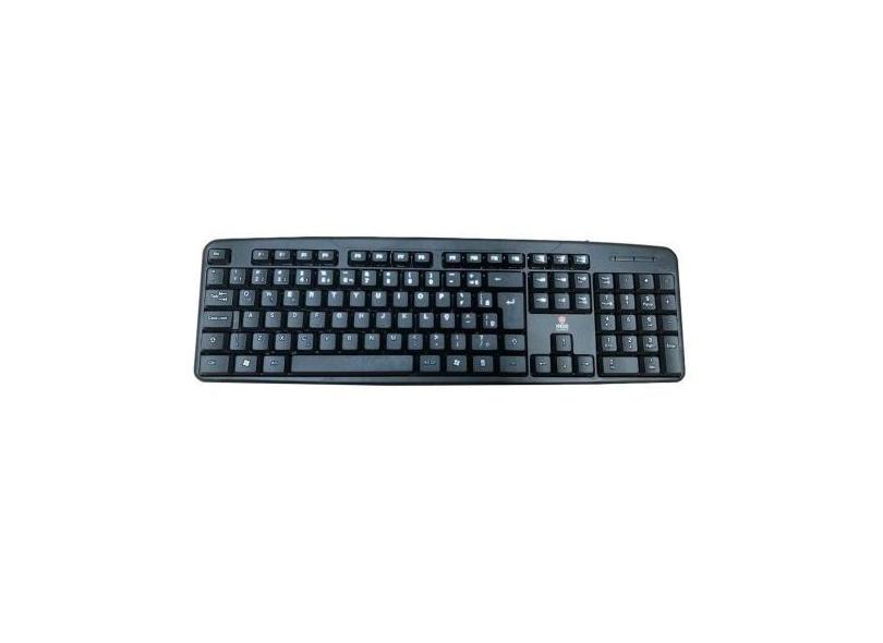 Teclado com Fio Kross Elegance, USB, ABNT2, Preto - KE-K095V2