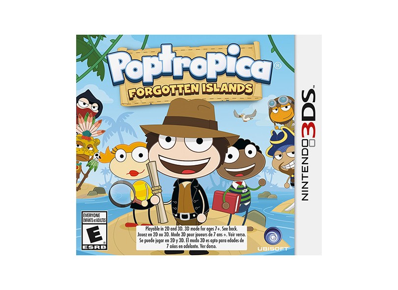 Jogo Poptropica Forgotten Islands Ubisoft Nintendo 3DS
