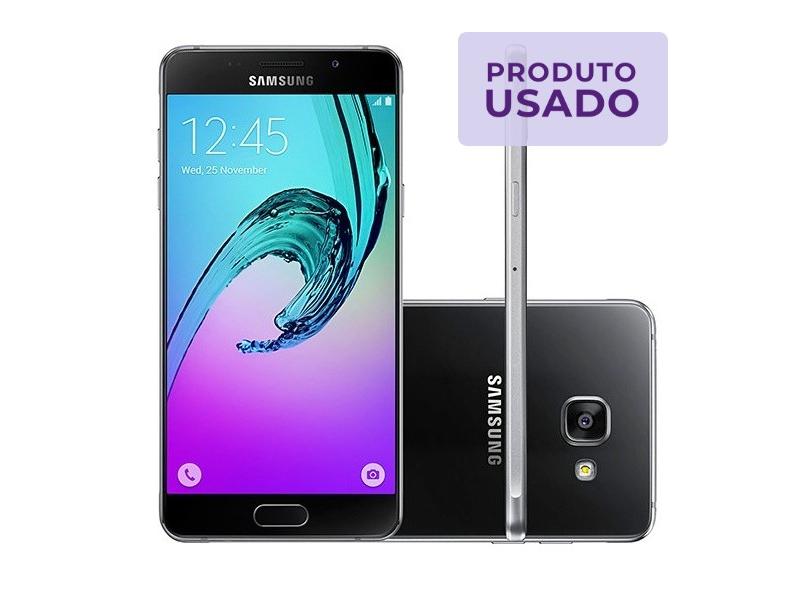 Smartphone Samsung Galaxy A5 2016 Usado 16GB 12.0 MP 2 Chips Android 5.1 (Lollipop) 4G Wi-Fi