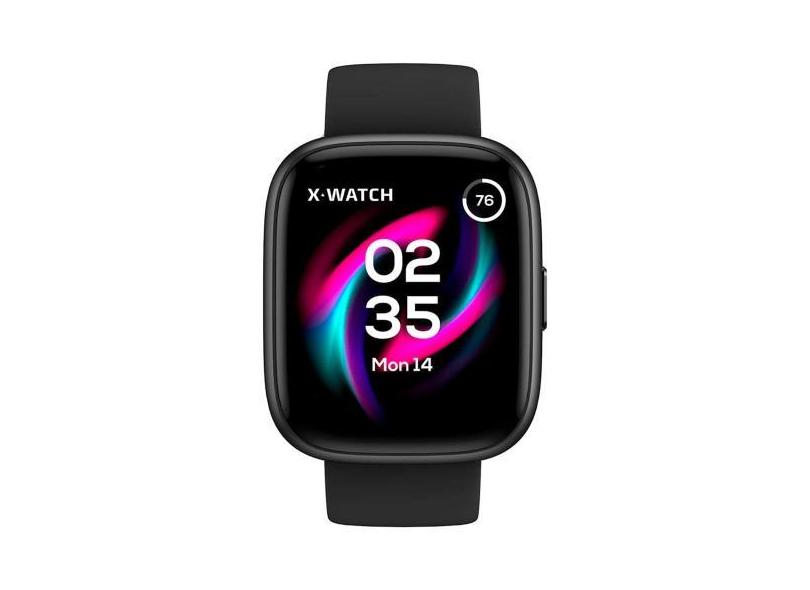 Relógio Unissex Smartwatch X Watch Preto XSWUQPI001 PXPX - X-WATCH
