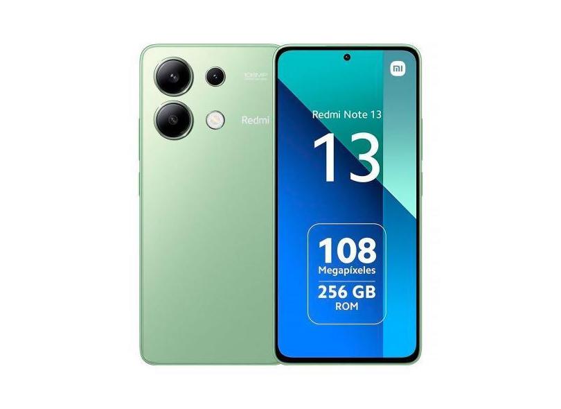 Smartphone Xiaomi Redmi Note 13 512GB 8GB RAM Dual SIM Tela 6.67" - Ve