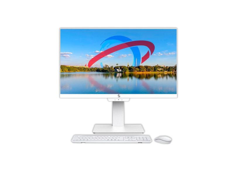 Computador All in One 3Green - Tela 24 Full HD, Intel i5, 8GB, SSD 512GB, Windows 10 Pro - 76199