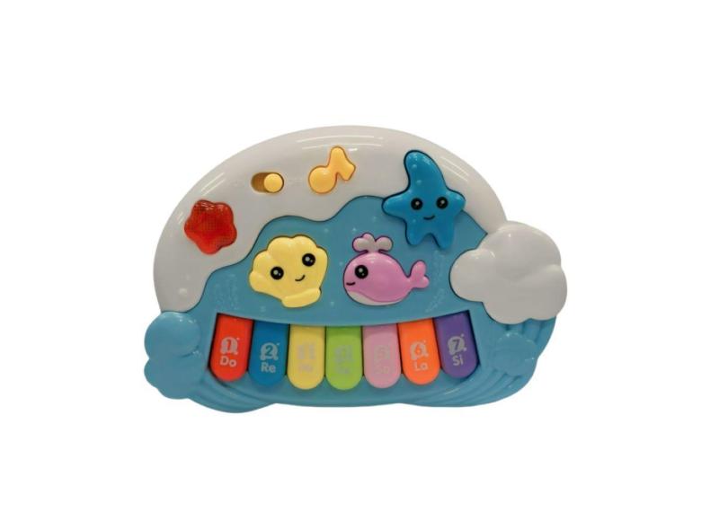 Piano Musical Animais Marinhos N244261-5 Azul - Quanhe