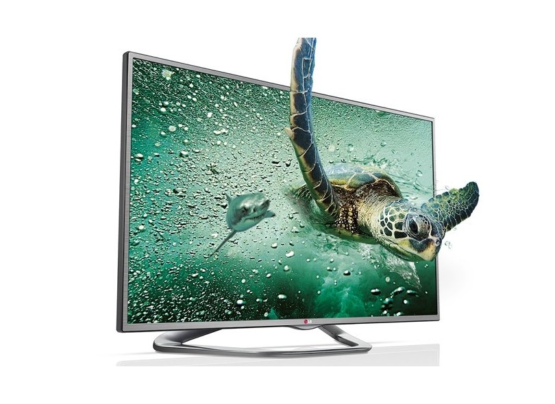 TV LED 42" LG Cinema 3D Full HD 1 HDMI Conversor Digital Integrado 42LA6130