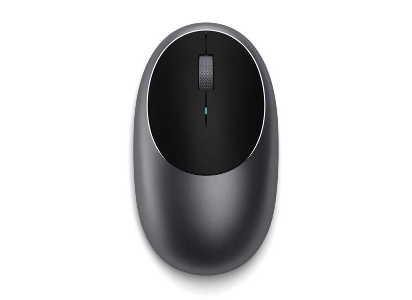 Mouse sem fio Satechi Aluminum M1 - Recarregável, Compatível com Mac