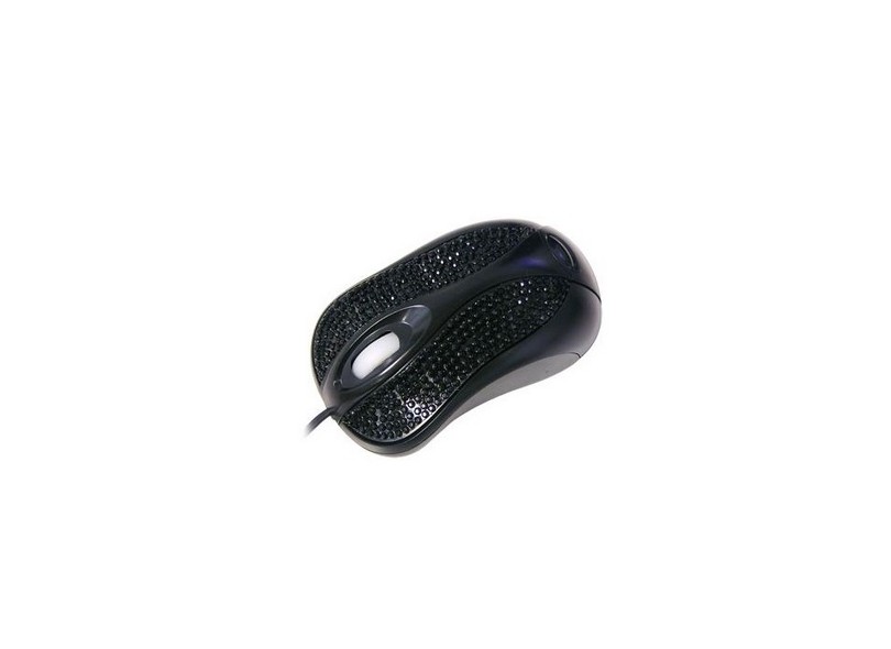 Mouse Óptico USB Black Fashion - Leadership