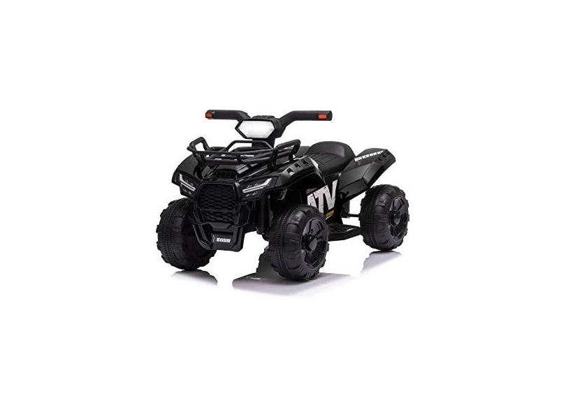 Mini Moto Quadriciclo Elétrico 6v Infantil Baby Style (Preto)