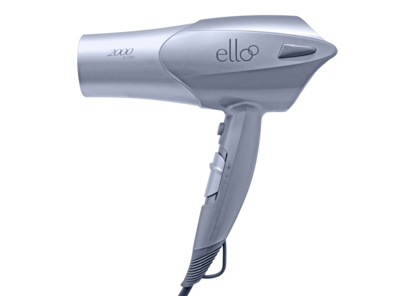 Secador de Cabelo 2000 Watts - Ello Eletro Hair Dryer 2000 Turbo