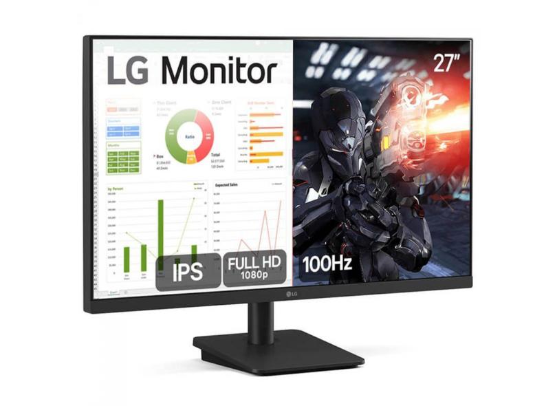 Monitor Gamer LG IPS 27" Antirreflexo Full HD 27MS500